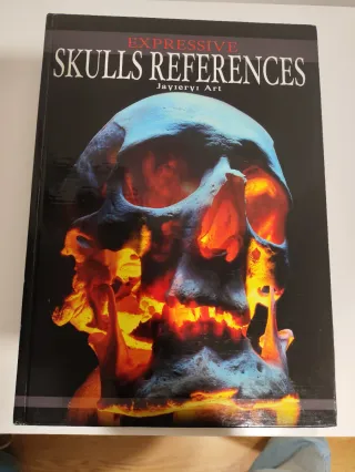 Libro "Expressive Skulls References"