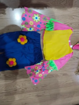 Disfraz Hippie Niña Atosa