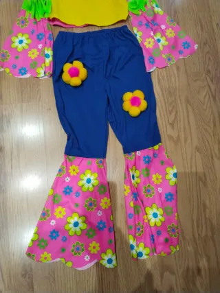 Disfraz Hippie Niña Atosa
