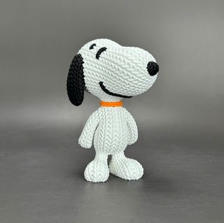 Figura Snoopy Ganchillo