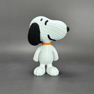 Figura Snoopy Ganchillo