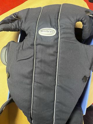 Mochila Porta Bebé Baby Björn Original Azul