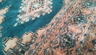 Alfombra Pakistaní 2,68x1,87. Hecha a mano