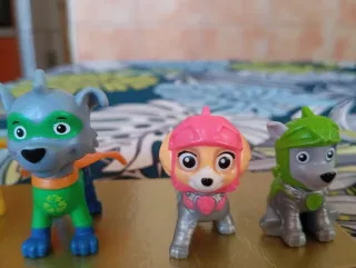 5 Figuras Paw Patrol natillas patrulla canina