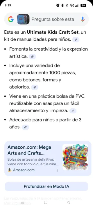 Kit Manualidades Infantil Ultimate Kids Craft Set.