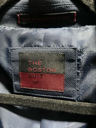 Americana de vestir azul caballero