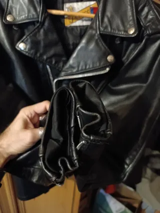 Cazadora Cuero Schott 115 Talla 42