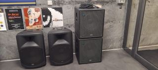 Altavoz DAS Serie DR-115 Negro