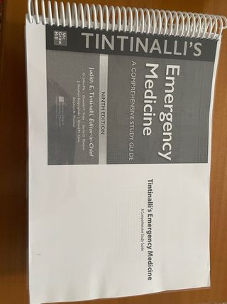 Tintinalli's Emergency Medicine: A Comprehensiv...