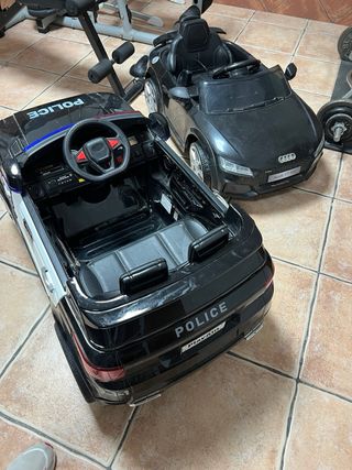 Coche eléctrico infantil Audi TT Coche POLICIA