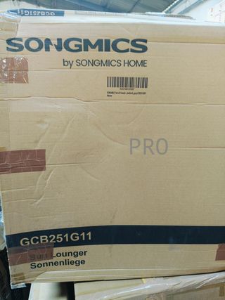 Juego de 2 Tumbonas de Playa - SONGMICS