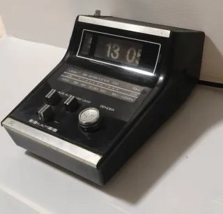 Antiguo Radio Reloj Plegable Copal N TIMER