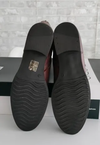 Botas de piel Elodie marrones altas sin estrenar