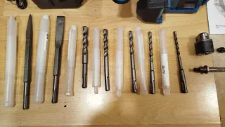 NUEVO! Taladro cincelador profesional 2 baterías