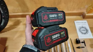 NUEVO! Taladro cincelador profesional 2 baterías