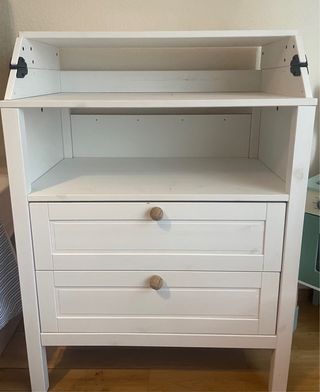 Cómoda cambiador blanca IKEA