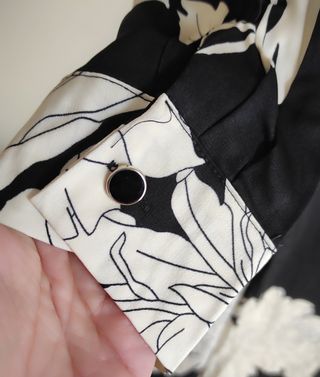 Vestido camisero estampado floral XL