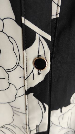 Vestido camisero estampado floral XL