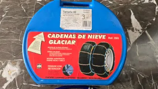 Cadenas de Nieve Glaciar Tamaño 80