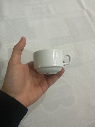 Set 6 Tazzine Caffè Porcellana