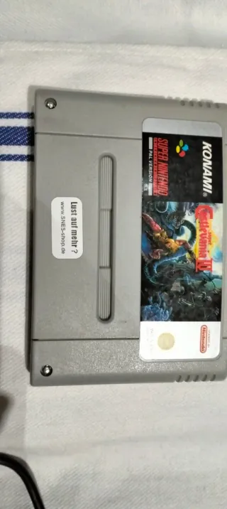 Super Castlevania IV SNES Cartucho PAL