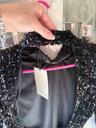 Vestido lentejuelas Zara Talla M nuevo