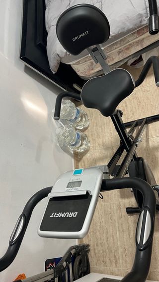 Bicicleta Estática Drumfit Plegable