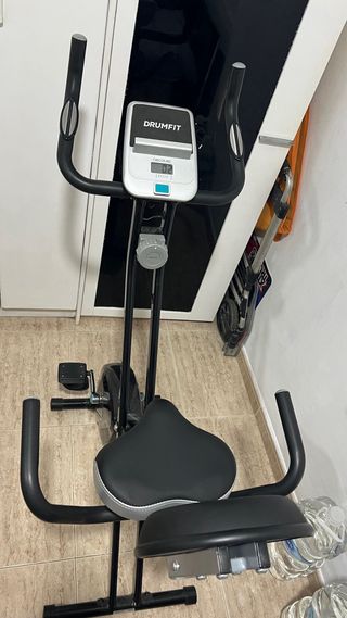 Bicicleta Estática Drumfit Plegable