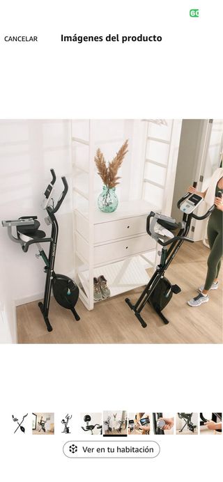 Bicicleta Estática Drumfit Plegable