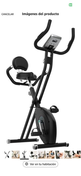 Bicicleta Estática Drumfit Plegable