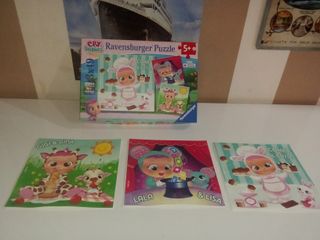 Puzzle Ravensburger Cry Babies 3x49 Bebes llorones