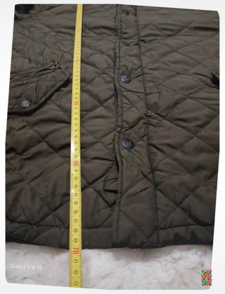 Chaqueta Barbour acolchada verde