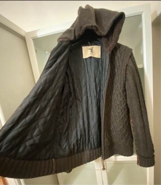 Giacca A1A cerniera e cappuccio