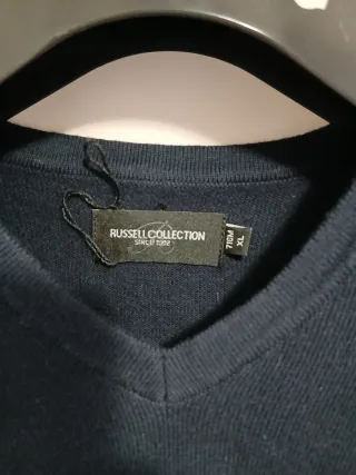 Maglia V-Neck Michelin XL Blu