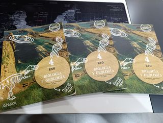A ESTRENAR,Libro de Biología y Geología 4ESO ANAYA