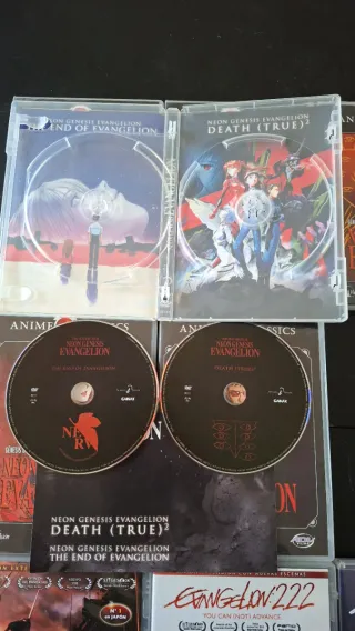 Evangelion Completa + Rebuild DVD