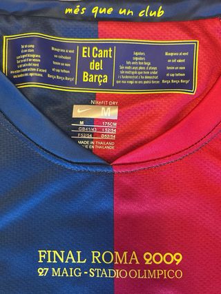 Camiseta FC Barcelona Nike Final Roma 2009