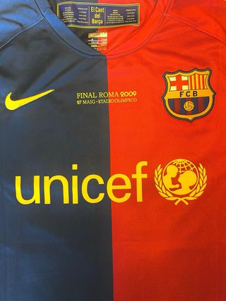 Camiseta FC Barcelona Nike Final Roma 2009