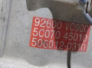 Compresor aire nissan 28829 92600 vc900 patrol 3.0