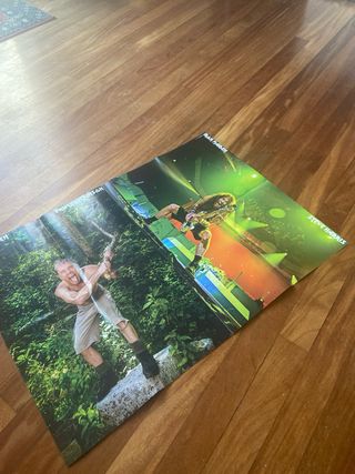 Revista Iron Maiden The Book of Souls + Póster.