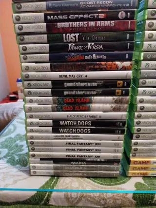 Lote de 168 Juegos Xbox 360
