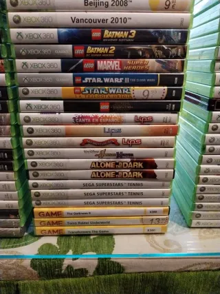 Lote de 168 Juegos Xbox 360