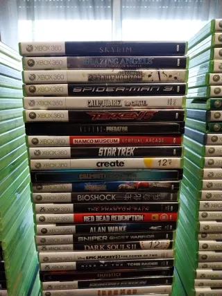 Lote de 168 Juegos Xbox 360