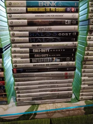 Lote de 168 Juegos Xbox 360