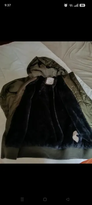 Chaqueta Pull&Bear verde militar Talla S