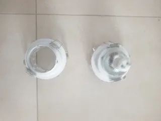 Coppia faretti in vetro