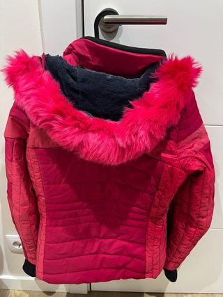 Abrigo esquí mujer CMP rosa