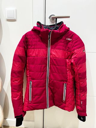 Abrigo esquí mujer CMP rosa