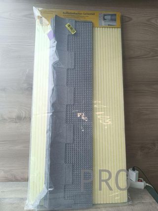 Aislamiento para persianas, 2 piezas con 25 mm de