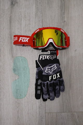 Pack FOX: Gafas + Guantes + Lente Extra 147